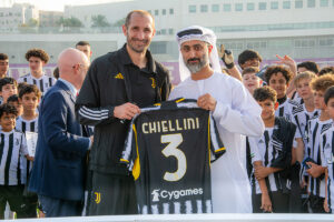 Read more about the article Juventus Legend Chiellini visits Abu Dhabi,